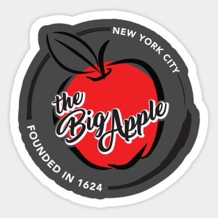 I Love New York Big Apple NY Sticker